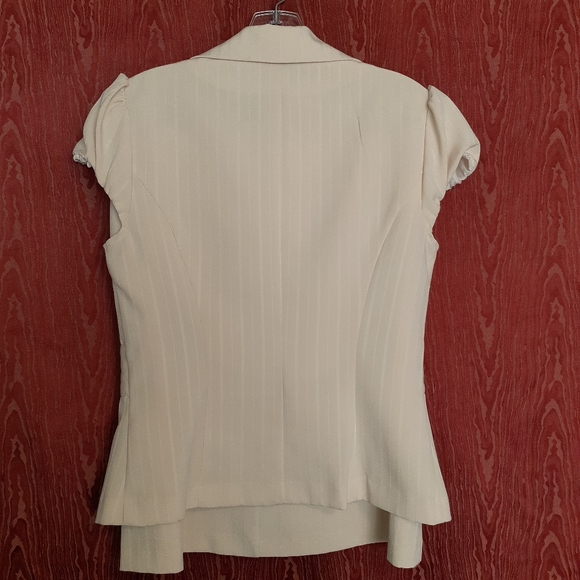 TRACY EVANS 2 PIECE PEACH COLORED WOMEN'S SKIRT SET SIZE 7 - Picture 3 of 7